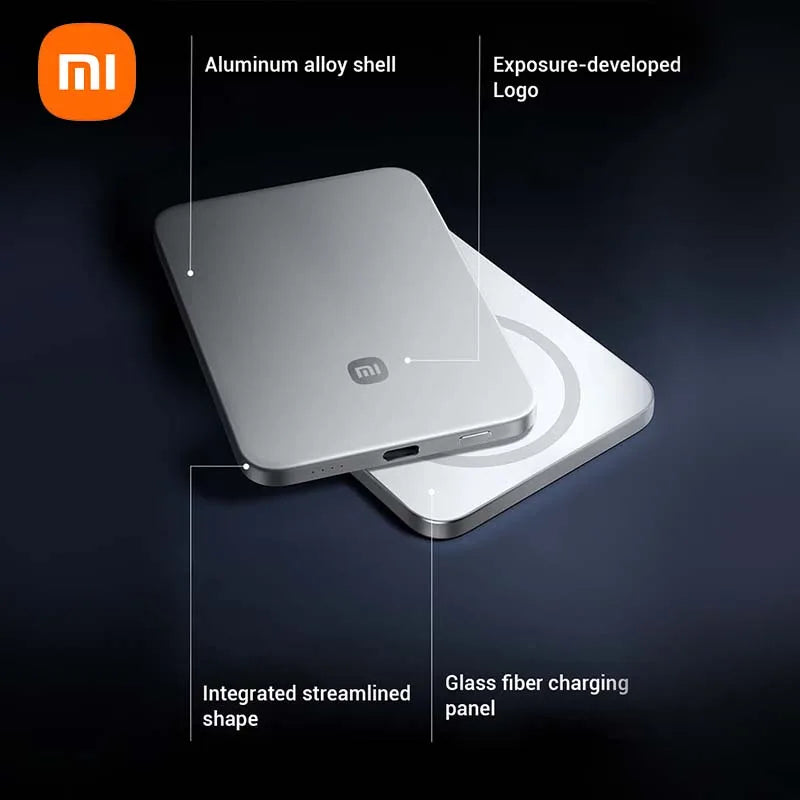 Xiaomi Jinshajiang 5000mAh 22.5W MAX Ultra Thin Portable External Battery Power Bank Fast Charging for iPhone