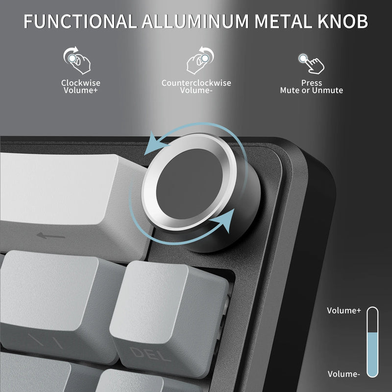 ATTACK SHARK X66 65% Wireless Mechanical Keyboard - Visuel 2 | SAMAG