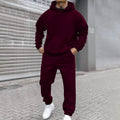 Colorful Urban Style Autumn And Winter Products Men's Hooded Sweatshirt And Pants Set Street Wear Collection - View 7 | SAMAG