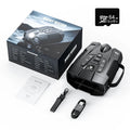 4K Night Vision Binoculars 10x Digital Zoom 7-level Infrared Night Vision Tactical Flashlight Hunting Observation Equipment