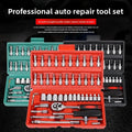 AIRAJ NEW Car Repair Tool Kit 46/53 Piece/Set Socket Set Ratchet Torque Wrench Combo Auto Repairing | SAMAG