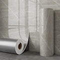 40 Waterproof Bathroom DIY Wall Decor Panel Self-Adhesive Marble Tile Living Room Background Wall Sticker Easy Install Wallpaper