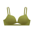 SUJIIN Women's Push Up Sexy Wireless Bras Seamless Plunge Thin Bra for Women Female Underwear Comfort Brasieres De Mujer MX226