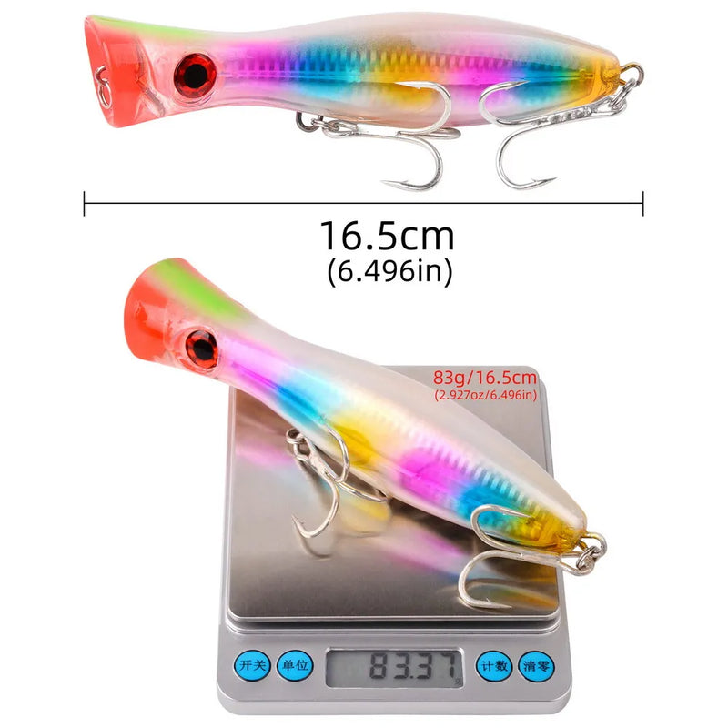 41g/83g Big Popper Floating Wobbler Fishing Lures | SAMAG
