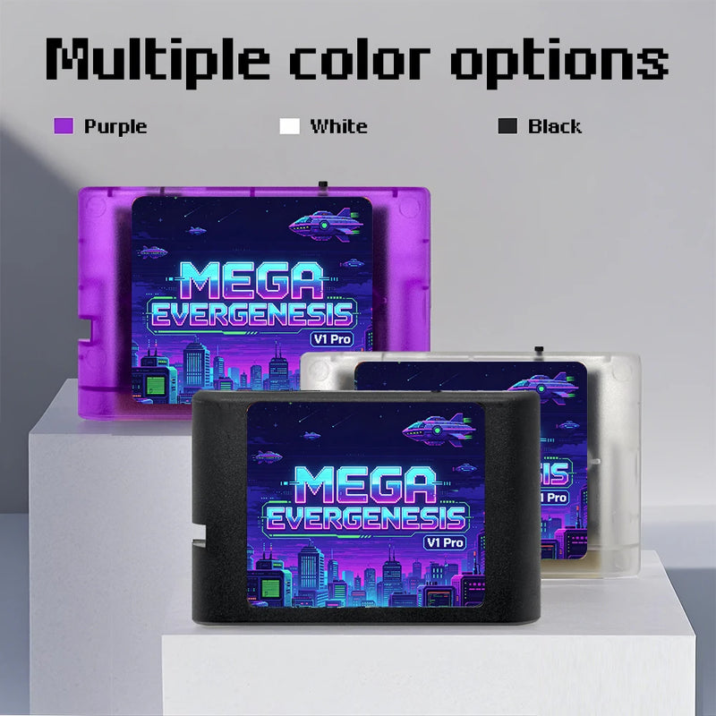 EDMD 3000 In 1 Game Cartridge with 4GB TF Card Retro Classic Games Card For SEGA Mega Drive Genesis Video Game Console