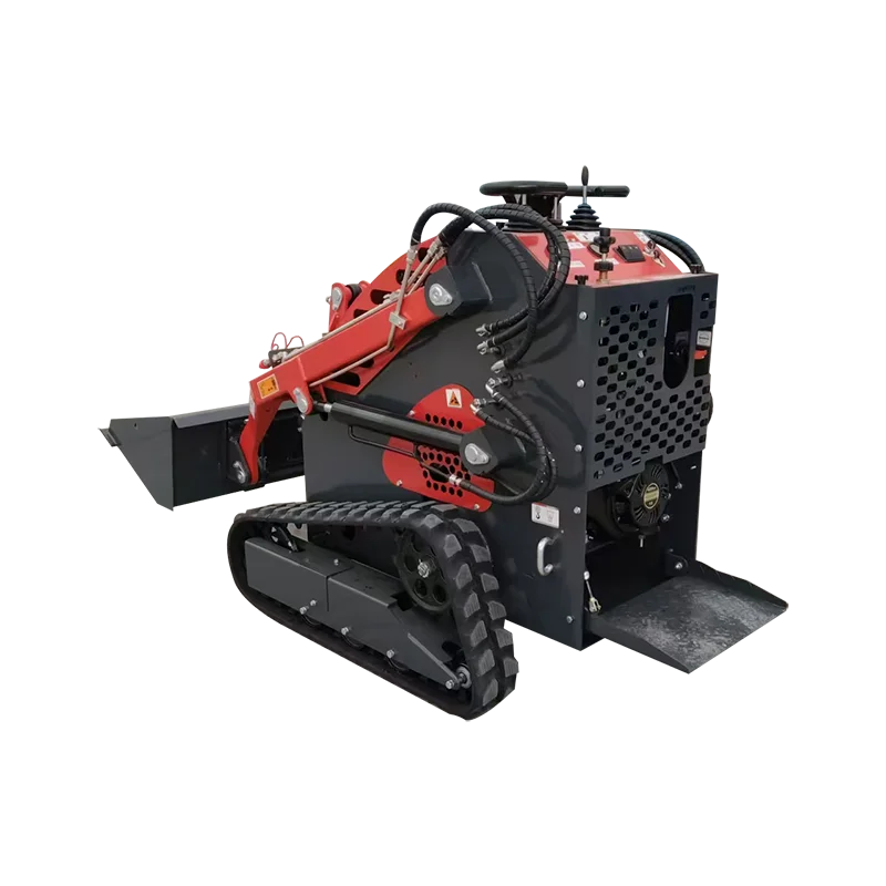 Sliding steering compact wheel tracked loader with cheap price including engine pump motor gear motor