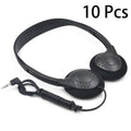 3.5mm Wired Computer Headphone No Microphone Gaming Headset Noise Canceling Sports MP3 Earphone Wired Stereo Headset Universal