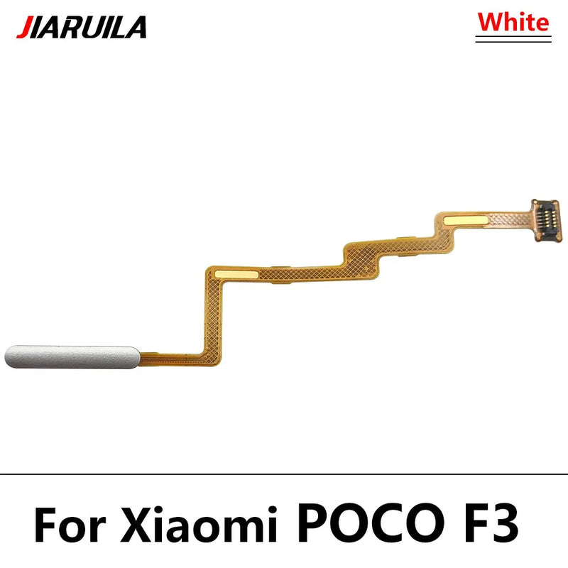 Fingerprint Scanner For Xiaomi Poco X3 Pro M3 F3 / M4 Pro 4G Home Button Fingerprint Menu Return Key Sensor Flex Cable