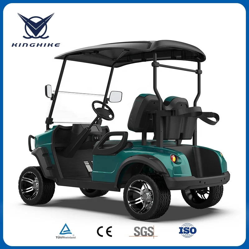 48V Electric Golf Cart 2 Seater 5KW Motor Independent Suspension Disc Brake Utility Vehicle 90km Range