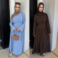 Women Eid Dress Abaya Dubai Dresses Muslim Kaftan | SAMAG
