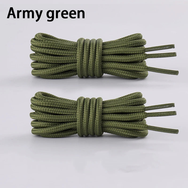 Classic Round ShoeLaces 20 Colours Durable Solid Shoelaces Sneakers Boots Shoelace rope 70cm/90cm/120cm/150cm 1Pair