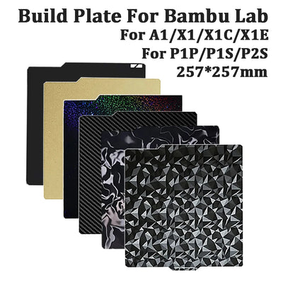 For Bambu lab P2S X1 P1S Carbon Build Plate A1 PEI Sheet | SAMAG