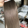 ZZHAIR Clip In 100% Human Remy Hair Extensions 16"-28" 8Pcs Set 100g-160g Full Head Body Wavy Natural