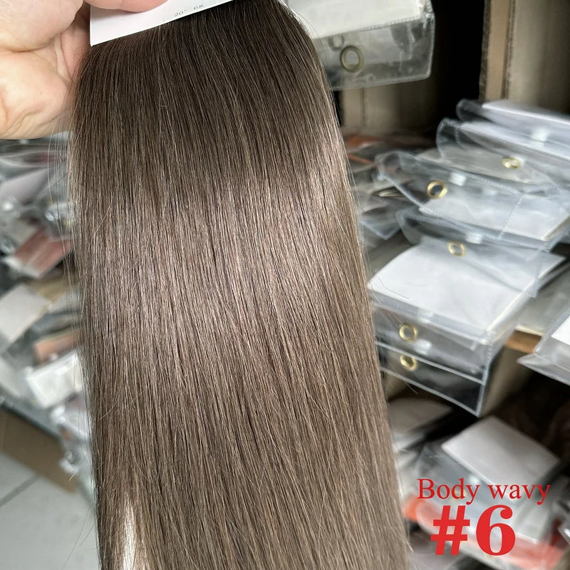 ZZHAIR Clip In 100% Human Remy Hair Extensions 16"-28" 8Pcs Set 100g-160g Full Head Body Wavy Natural