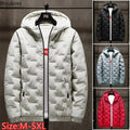 2026 Men's Thicked Down Cotton Jacket New Autumn Winter Warm Hooded Parkas Men Casual Zip Cotton-padded Coat Windproof Outerwear