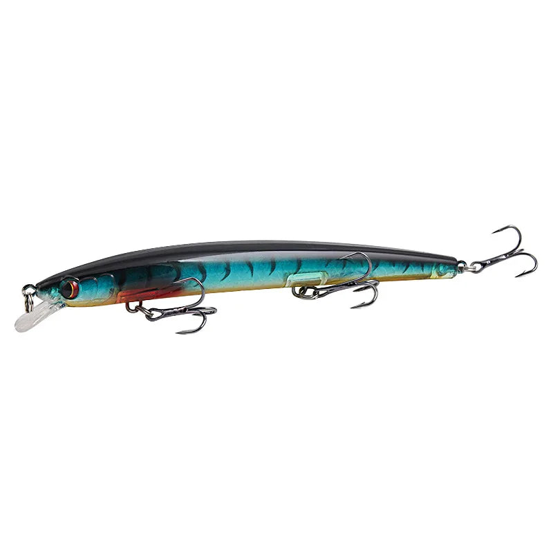 Big Laser Minnow Fishing Lures 13.5cm15g Hard Bait Crank | SAMAG
