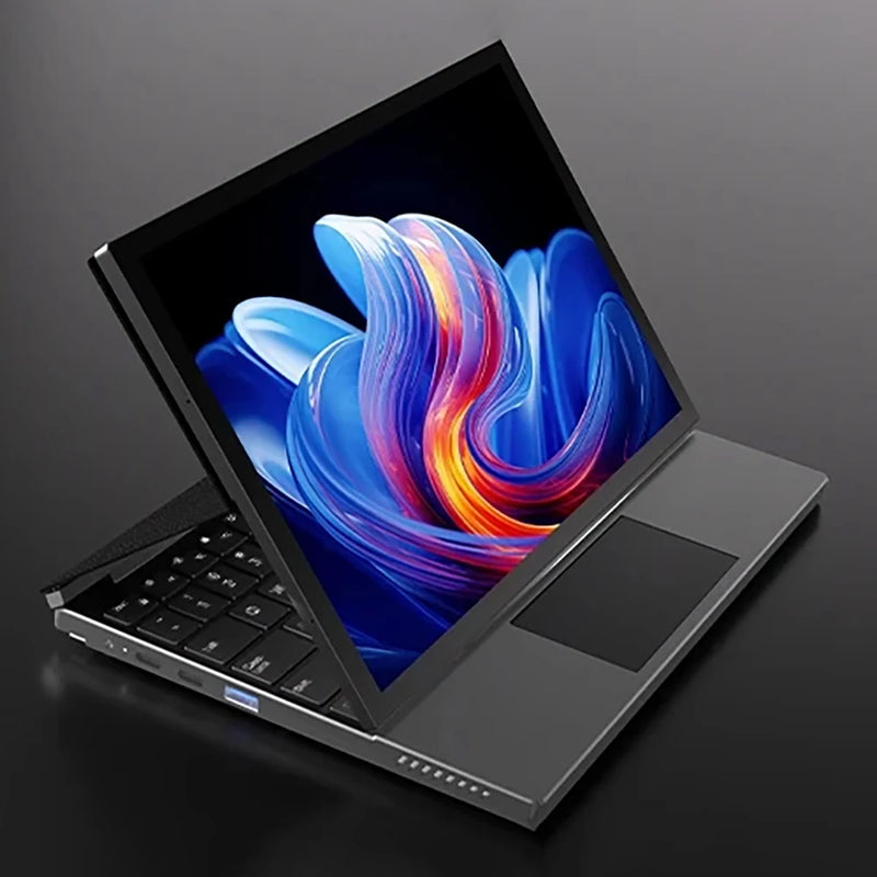 2025 Mini pc 11" 2 in 1 Laptop 12th Gen Intel Core i5-1250P 1920*1200 Touch Screen 180°Degree Forward And Backward Flip Screen