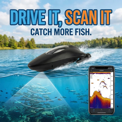 Remote - Controlled Sonar Fish Finder with App Wireless | SAMAG