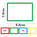 50 - Colorful Blank Handwritten Name Stickers Labels - View 7 | SAMAG