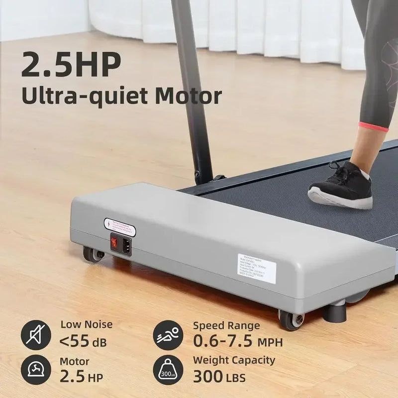 Compact Electric Treadmill for Home Office, 300lbs | SAMAG
