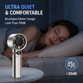MIJIA Handheld Mini Fan 120 Speed Portable Bladeless Desktop Fan Rechargeable Instant Cooling With Ice Mode For Men Women 2026