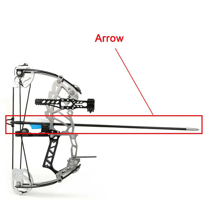 18.9inch Carbon Arrow for Short-axle Compound Bow | SAMAG