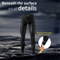 Men Ice Silk Leggings Underwear Ultra Thin Sexy Transparent High Stretch Foot Anti Slip Pants Sports Fitness Bottoms Underpants