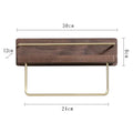 Kitchen Spice Bottle Storage Wooden Rack Multifunctional Wall Hanging Solid Brass Hook Bathroom Towel - View 11 | SAMAG