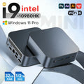 Mini PC Gamer Intel i9 10980HK/N150 Windows 11 Mini Computer 16/32GB RAM 1TB M.2 SSD 1000M Ethernet Portable Gaming PC Desktop