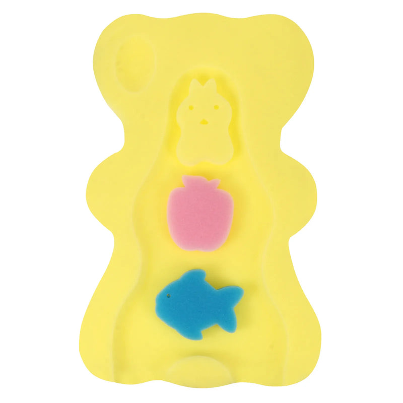 Baby Bath Sponge Infant Bath Cushion Slip Resistant Soft Non-Skid Skid Proof Bathing Mat Support Comfy Sponge Mat