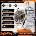 2026 New Military Smart Watch Men Built-in GPS 530mah Bluetooth Call 3ATM Waterproof Barometric Altimeter Sports Smart Watches
