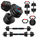 FITPLAM Adjustable Free Weights Set, 20/35/45/70/90LB | SAMAG