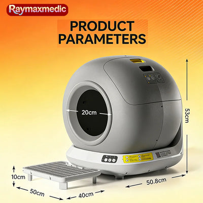 Raymax 78L Self-Cleaning Cat Litter Box App Control ONLY | SAMAG