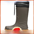 Men's Mid-Calf Rain Boots 2026 New Style Fishing Car Wash Waterproof Work Safety Kitchen Water Shoes Anti-Slip Rubber Shoes