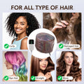 9 Temp 5 Timer PU Leather Hair Steamer Cap Waterproof Thermal Heat Cap for Home Hair Care Styling Tools Hair Care Spa Hat