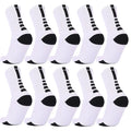 10Pairs Light Cushion Sport Socks for Men Women Football | SAMAG