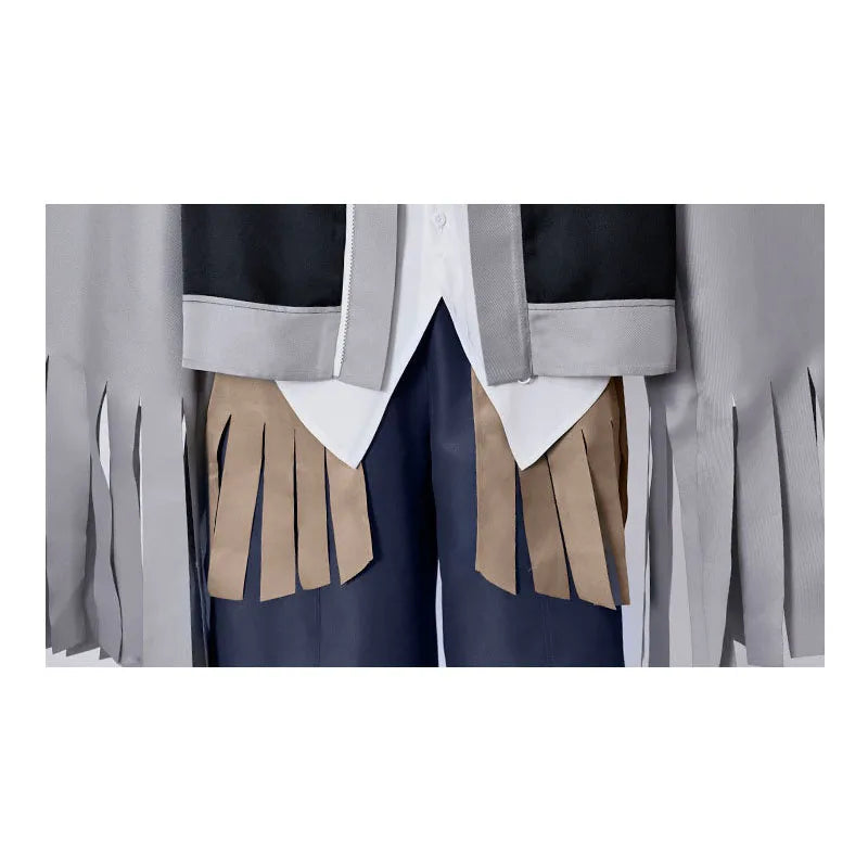 Anime Gachiakuta Tamsy Caines Cosplay Tamsy Caines Wig Uniform Jacket Gachiakuta Halloween Party for Women Men Role Play Outfit