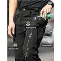 Cargo Pants Hiking Men Outdoor Waterproof Multi-pocket Tactical Trousers Camping Spring Autumn Combat Rip-Stop Work Pant