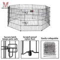 for Classic Folding Wire Mesh Puppy Enclosure Pen House Canine Puppies Playpen Pet Dog Play Pen for Dogs Crate