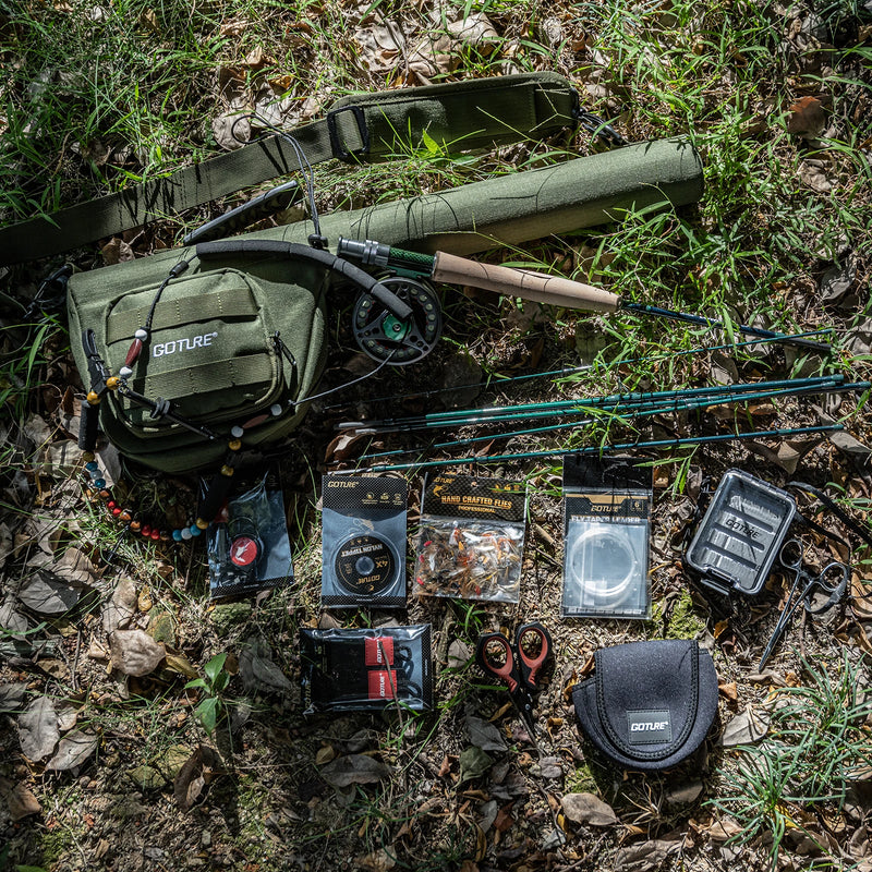 Goture Fly Fishing Kit - 5/6 Weight Rod Reel Combo | SAMAG
