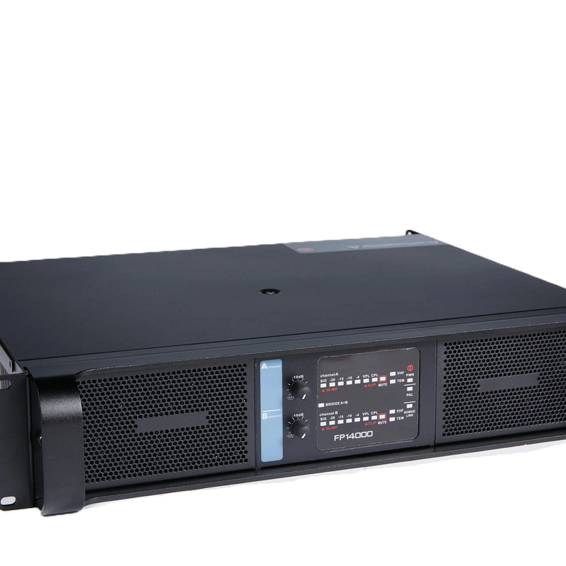FP14000 2-Channel Class TD Professional Power Amplifier 4400W High Power Audio Amp for Stage DJ Concert Line Array Subwoofer