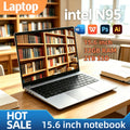 Intel N95 2026 15.6 Inch Portable Laptop 32GB DDR4 2TB SSD 7500mAh Office Gamer Notebook Backlit Fingerprint Pro Unit