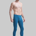 Men's single-piece long johns, youth autumn and winter slim-fitting leggings, cotton thread pants, thermal pants, thin leggings