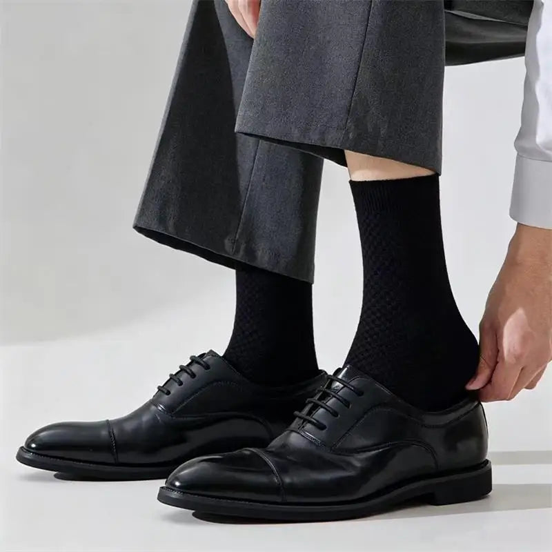 10Pairs/Lot Men's Bamboo Socks Comfortable Breathable | SAMAG