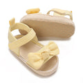 Spring and Autumn Yellow Countryside Style Princess Shoes 0-12 Months Baby Soft soled Anti slip Sneakers