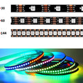 SK6812 RGBW Led Strip Light 4 in 1 Similar WS2812B 1m 5m 30 60 144 LEDs Individual Addressable RGBWW Led Lights IP30 65 67 5V12V