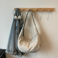 Fashion Large Capacity Hobo Bags for Women Textured Casual Crossbody Tote Bag Casual Commuter Versatile and Simple Shoulder Bag