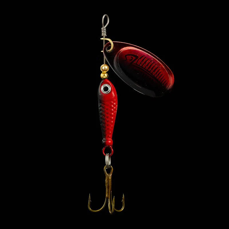 Rotating Metal Spinner Fishing Lures 9g Sequins Iscas | SAMAG