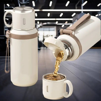 600ml Stainless Steel Coffee Cup Travel Thermal Mug | SAMAG