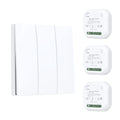 Self-Powered  Wireless Light Switch RF433MHz No Battery Waterproof Wall Panel Remote Control Kinetic Switches  for Home  Schakel